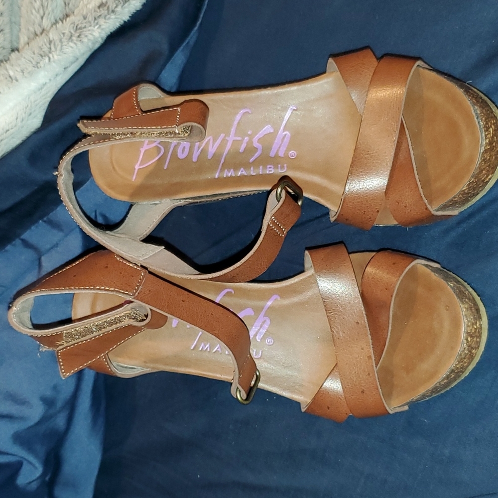 Blowfish Wedges Size 8